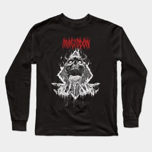 Mystical Skull Mastodon Long Sleeve T-Shirt